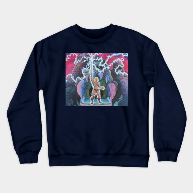 He-man Crewneck Sweatshirt by rickmac88